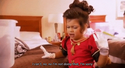 toddlers in tiaras gif i cant